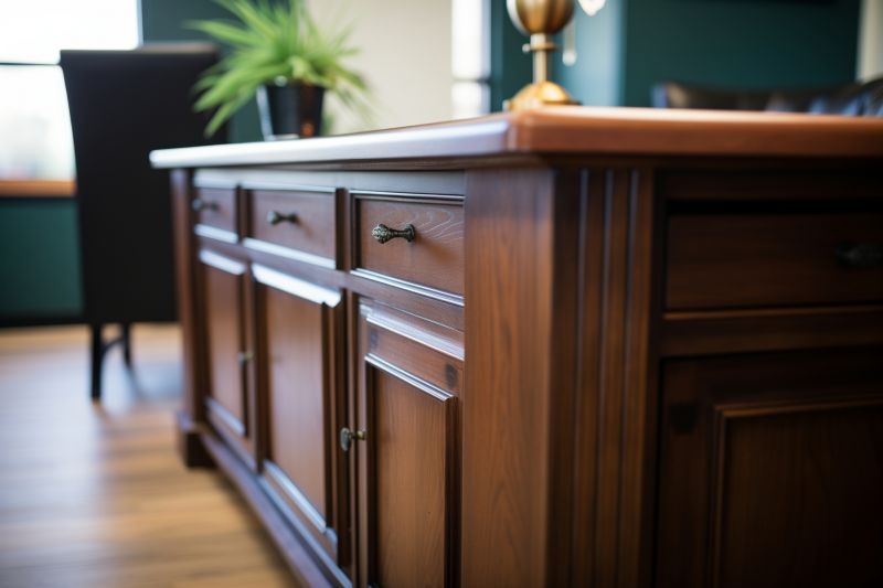 Cabinet Refinishing detail