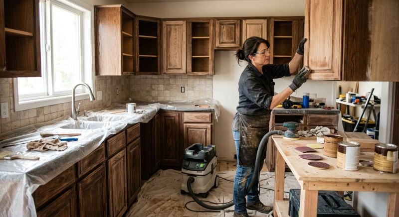 Cabinets Refinishing Service
